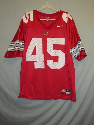 Team Nike Ohio State Buckeyes 45 Archie Griffin Jersey USA Made Read Description Cover