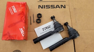 2x TRW OUTER TIE RODS for NISSAN 300ZX Z32 SKYLINE R32 GT-R GTS-4 INFINITI Q45 - Image 1 of 4