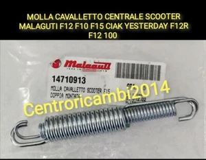 MOLLA CAVALLETTO CENTRALE SCOOTER MALAGUTI F12 F10 F15 YESTERDAY F12R F12 100 - Foto 1 di 1