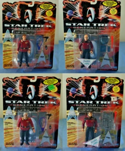 Personaggi film Star Trek Generations Kirk Picard Scott Riker 1994 compagni di gioco - Foto 1 di 9