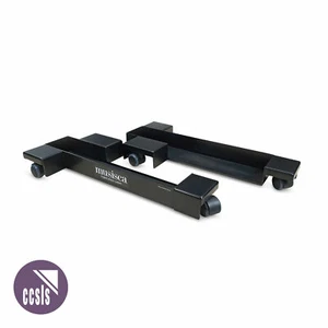 Musisca Castor-Glide Digital Piano Castors, Pair - Black - Bild 1 von 6