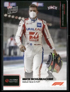 2021 Topps Now Formula 1 Mick Schumacher #002 NM-MT - Picture 1 of 2