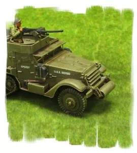 Painted! - US M3 Halftrack - 28mm WW2 - World War II Bolt Action - Bild 1 von 2