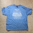 NWOT Harley Davidson 2X House Of HD Milwaukee Blue Crew Neck Shirt