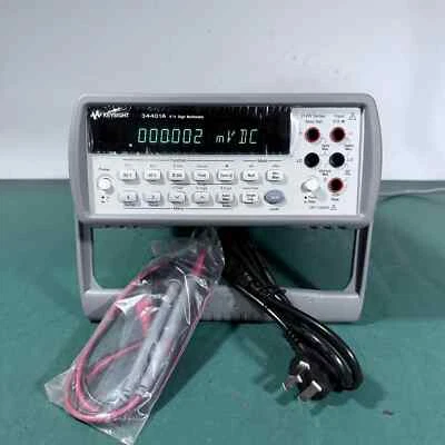 Agilent / KEYSIGHT 34401A 6 1/2 Digital Multimeter#fxf - Image 1 of 4