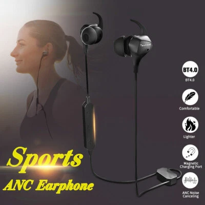 Magnetisch Kopfhörer Bluetooth In-Ear Headset Kabellose für Spors Gym Wasserdich - Bild 1 von 4