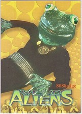 1997 INKWORKS LOST IN SPACE CLASSIC TV SERIES WEIRD ALIENS #A2: THE FROG MAN