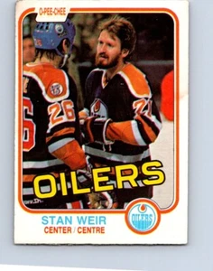 VINTAGE HOCKEY CARD O-PEE-CHEE 1981 EDMONTON OILERS STAN WEIR  NO638      - Picture 1 of 2