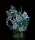 KEVIN FULTON Seagrass Scenes Tropical Fish Art Glass Sculpture,Apr 8"Wx10"H