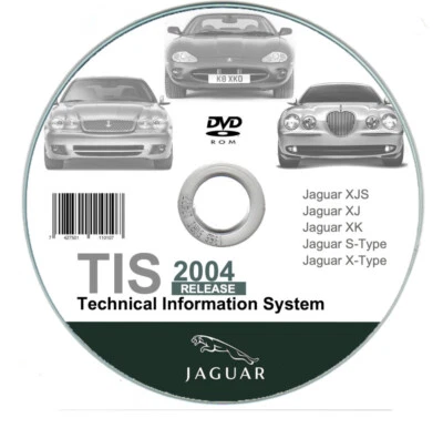 Jaguar TIS XJ, XJS, XK, S-Type, X-Type manuali  officina per i sistemi Win/Mac - Immagine 1 di 4