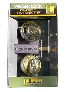 Case of 6 Deadbolts Collections by Weiser Lock Heavy Duty - Multiple Colors NEW! - Picture 1 of 48