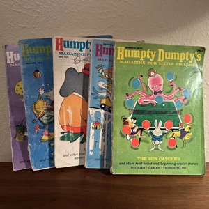 Konvolut 5 Humpty Dumpty’s Zeitschriften für kleine Kinder Vintage 70er Jahre Ausgaben - Bild 1 von 21