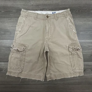 Vintage American Eagle Cargoshorts Herren 32 khaki Utility Militär 10" Schrittlänge - Bild 1 von 7