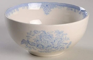 Burgess & Leigh Asiatic Pheasants Blue 6" Chinese Bowl 11492135 - Picture 1 of 1