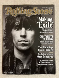 Rolling Stone Magazine 1105 - May 27 2010 - Keith Richards, Exile on Main Street - Picture 1 of 3