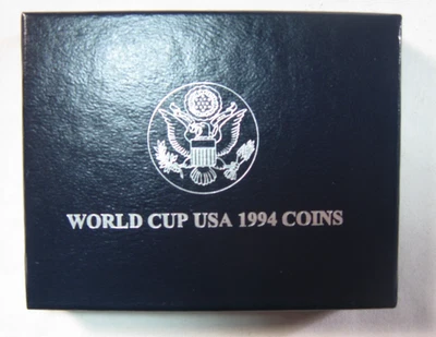 1994 p World Cup Commemorative PROOF Half Dollar - Box & Papers - Image 1 of 3