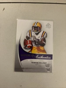 2010 SP Authentic #224 Trindon Holliday RC /999 LSU - Flat S/H - Bild 1 von 4