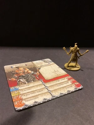 ZOMBICIDE: Green Horde Box CASSIUS Mini & Card NEW!! - Image 1 of 3