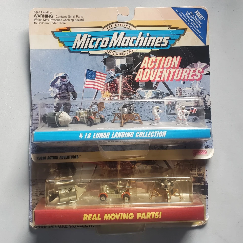 Micro Machines #18 Lunar Landing & Space Collection 2 Sealed With Wear Fast Ship - Image 1 of 4