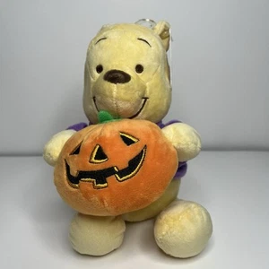 Disney Baby Winnie the Pooh Halloween Pumpkin Jack-O-Lantern Plush 2023 - Picture 1 of 6