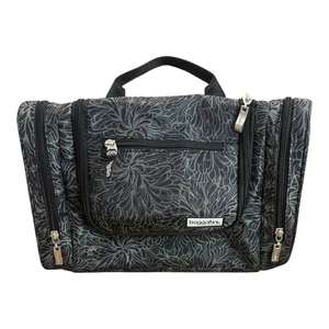 Baggallini Kulturbeutel zum Aufhängen Kosmetik Reiseset Midnight Blossom Unisex NEU - Bild 1 von 11