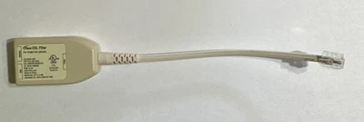 ADSL ADSL2 + DSL Modem Telephone Phone Fax In-Line Splitter Filter Network RJ11 - Image 1 of 3
