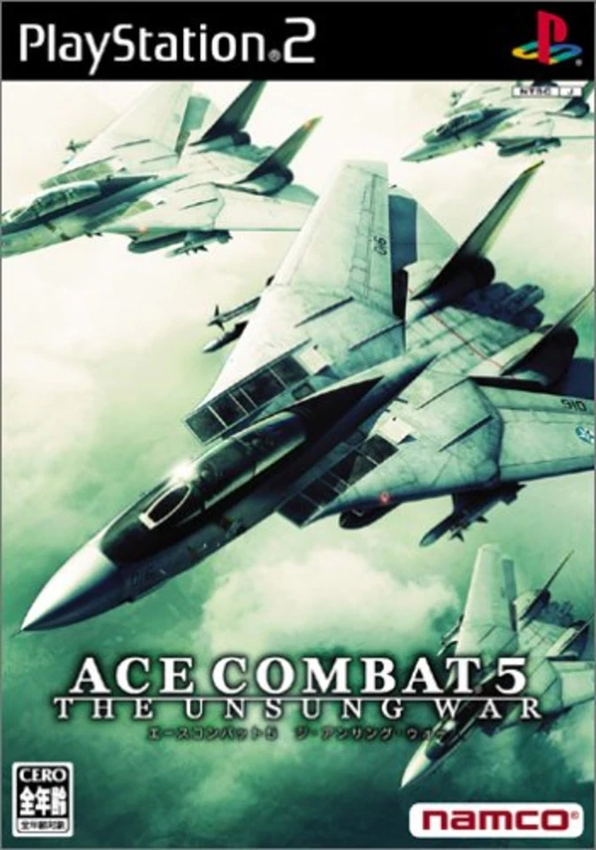 PS2 Ace Combat 5: The Unsung War Free Shipping with Tracking# New from Japan - Image 1 of 3