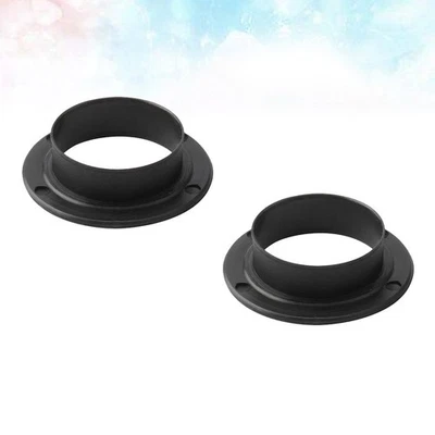 2Pcs Axle Protection Cover Thread Dust Prevention for Bike Black - Image 1 of 4