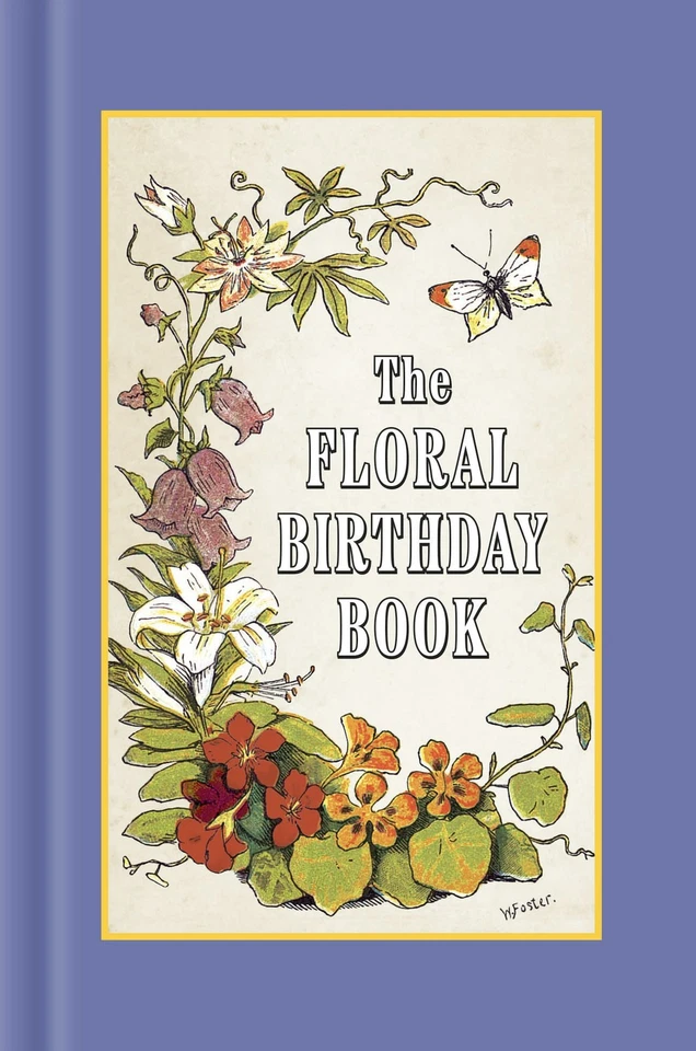 ARCADIA PUBLISHING NEW Applewood Books Floral Birthday Book, 9781557093851 Applewood Books Hardbac