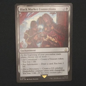 Black Market Connections MTG Assassin's Creed Rare 87 NM - Picture 1 of 6