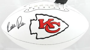 Rashee Rice Autographed Kansas City Chiefs Logo Football - Beckett W Hologram - Picture 1 of 3