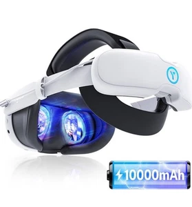 YOGES 10000mAh Battery Head Strap Compatible with Meta Quest 3S & Quest 3 - Picture 1 of 7