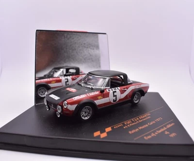 Modellino auto 1:43 Fiat 124 rally Racing vitesse modellismo statico diecast - Immagine 1 di 4