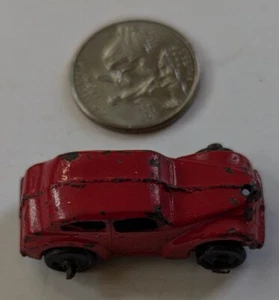 Barclay Slush Car w/ Metal Wheels Mini Mite Cast Toy Used - Picture 1 of 4