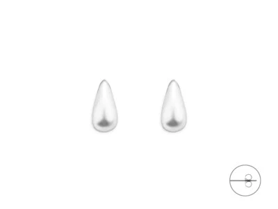 4US CESARE PACIOTTI  GOCCIA BIANCA  WOMAN  ORECCHINI  DONNA 4UOR7454W  NUOVI - Immagine 1 di 3