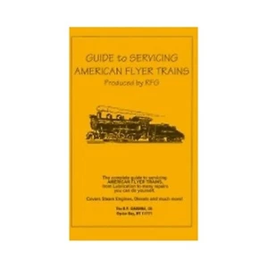AMERICAN FLYER TRAINS GUIDE to SERVICING Booklet S Gauge Parts - Picture 1 of 1