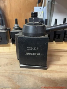 qctp 250-222 + 7 tool holders - Picture 1 of 4