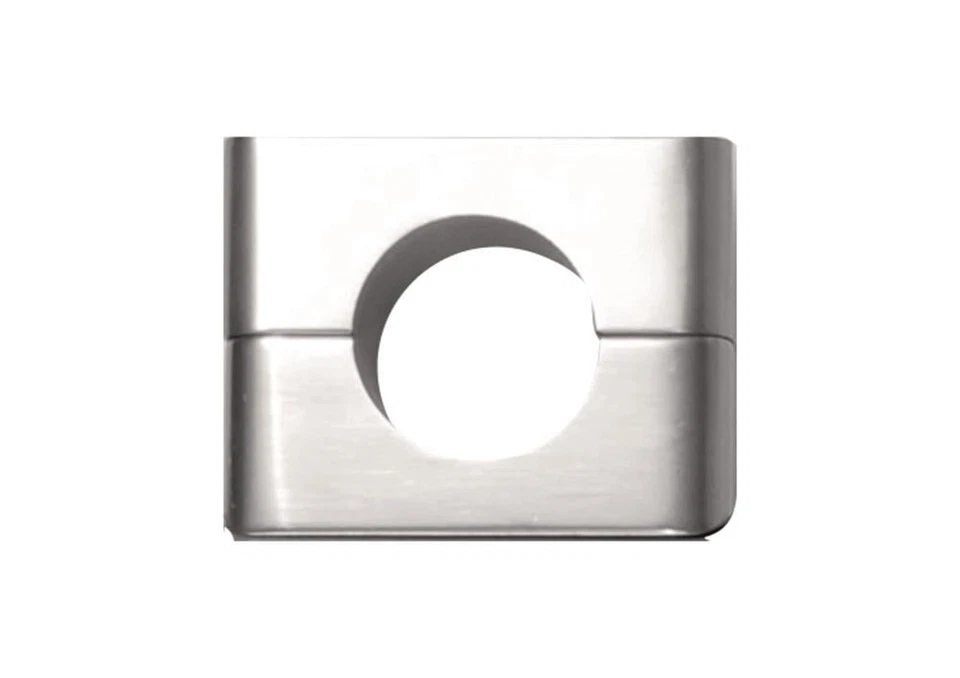 Wiggler Aluminium Bootsrutenhalter-Befestigung 25mm Reling-Befestigung - Bild 1 von 1