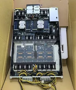 Customizable GIGABYTE OCP Server T181-G20 4x 2.5" + 4 x Tesla P100 16GB SXM2 GPU - Picture 1 of 6