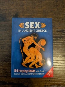 Playing Cards - 'Sex in Ancient Greece' Novelty Erotic Themed Cards - Picture 1 of 5