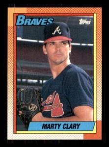 1990 Baseball Topps Marty Clary Atlanta Braves #304 - Picture 1 of 2