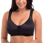 Women Compression Shaper Post Surgery Front Closure Support Brasier Push Up Bra