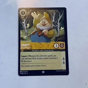 Happy - #11 - Rise of the Floodborn - Disney Lorcana TCG - Picture 1 of 2