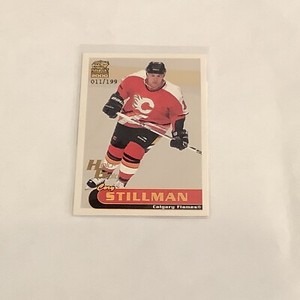 1999-00 Pacific Paramount Hockey Holo Gold #43 Cory Stillman Calgary 011/199