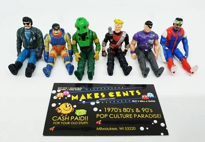 Lot Of 6 - Vintage 1980’s Kenner M.A.S.K. MASK Action Figures Toy Lot - Image 1 of 2