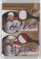 2005-06 SP Game Used Edition /10 Mike Ribeiro Michael Ryder Dual Patch Auto