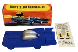 1978 Avon DC Comics Batman Batmobile Bubble Bath Full & Complete Unused w/Decals - Picture 1 of 11