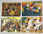 (4) Vintage 1979 Disneyland Large Postcards Walt Disney Productions USA 6.5 X 5”