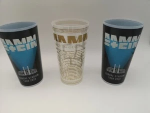 3 Rammstein Becher 0.5 Liter 1x Tour 2011 und 2x Tour 2022 Beschreibung lesen!!! - Bild 1 von 8
