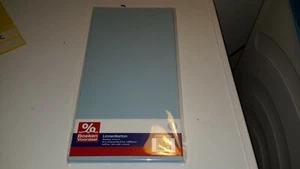 20X LINEN CARDBOARD FOR SCRAPBOOKING/CARDS NEW BLUE WITH RELIEF (J)13,5x27 cm - Picture 1 of 1